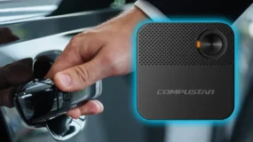 Compustar’s EZGO-II remote adds hands-free keyless entry to your remote car starter or security system.